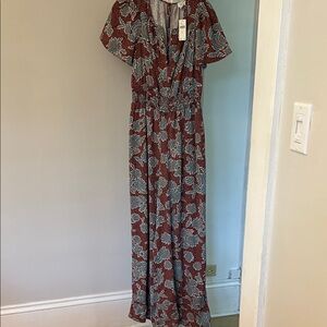 Anthropologie Multicolor Floral Dress